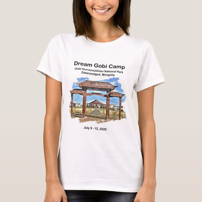 Camiseta Blancas de Manga Corta para Mujer (Anverso)