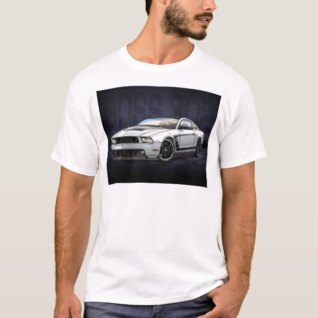Camiseta Blanco 2012 Boss 302 (Anverso)
