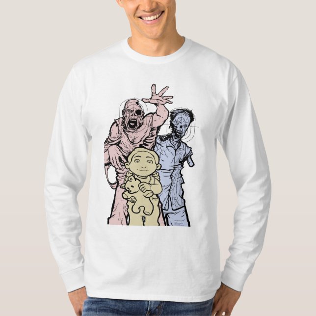 Camiseta Blanco 3,0 del zombi (Anverso)