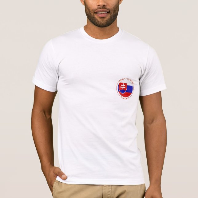 Camiseta Blanco básico de Yanak/Klachan (Anverso)