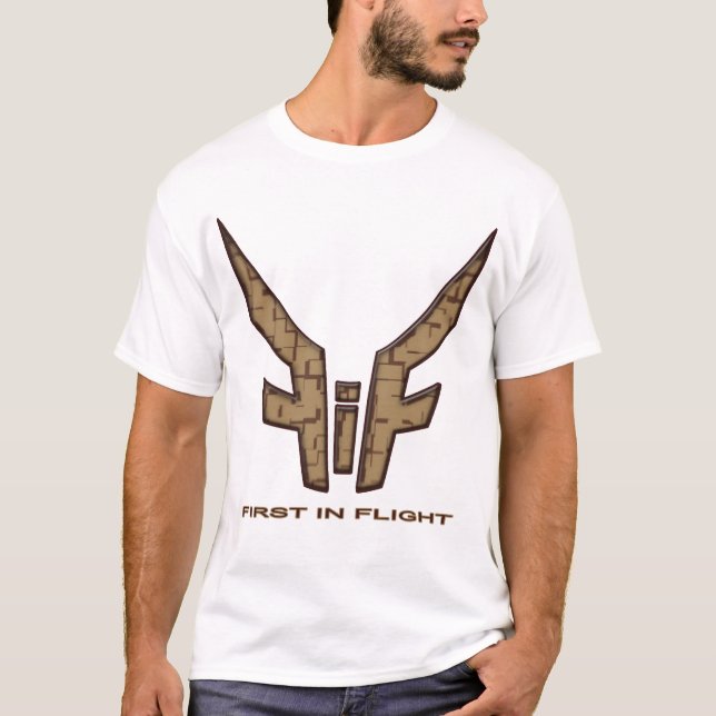 Camiseta Blanco/Brown Pradigy (Anverso)