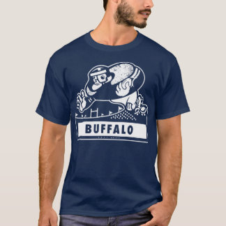 Camiseta Blanco búfalo retro Brute