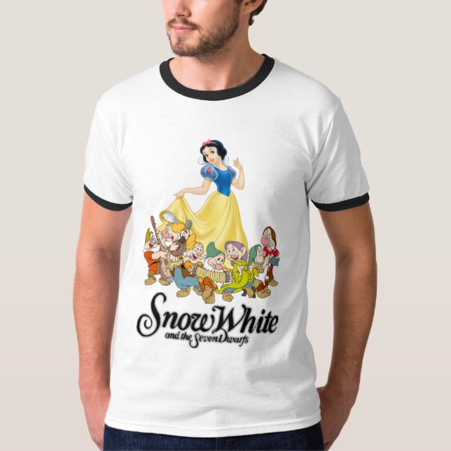 Camiseta Blanco como la nieve (Anverso)