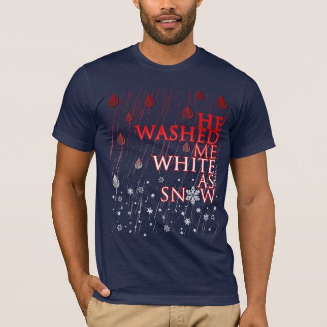 Camiseta Blanco como nieve (Anverso)