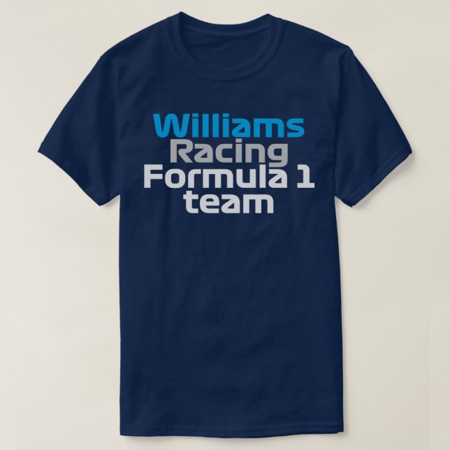 Camiseta Blanco de apoyo a la Carreras Williams en 2021 (Diseño del anverso)