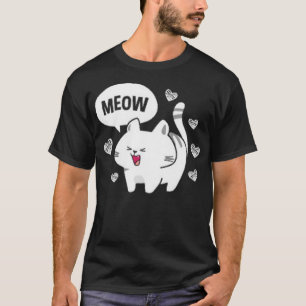 Camiseta Blanco de bostezo suave