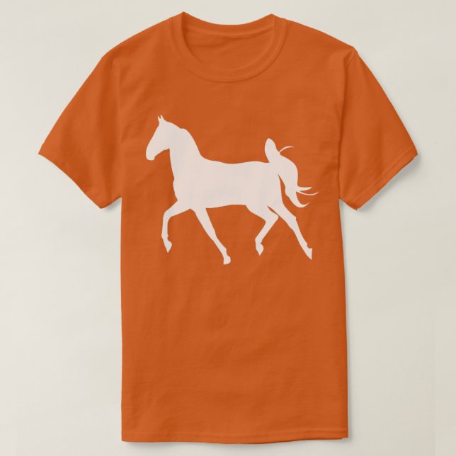 Camiseta Blanco de caballo (Diseño del anverso)