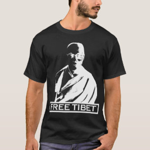 Camiseta blanco de Dalai Lama