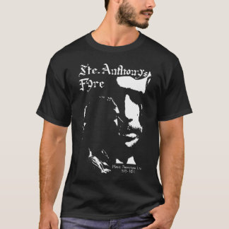 Camiseta Blanco de Fyre de Sainte Anthony en negro