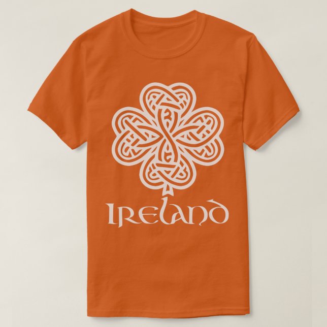Camiseta Blanco de Irlanda (Diseño del anverso)
