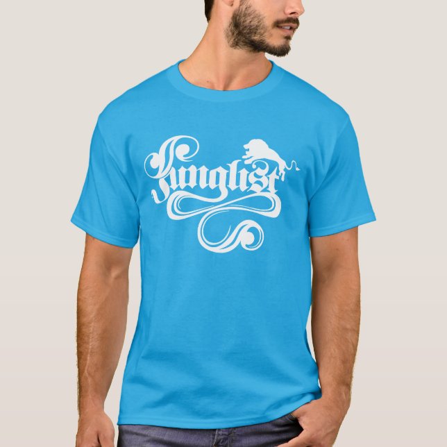 Camiseta Blanco de Junglist hacia fuera (Anverso)