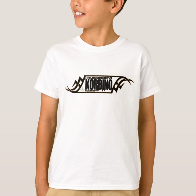 Camiseta Blanco de Korbino en blanco (Anverso)