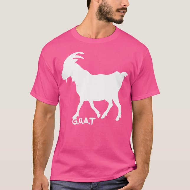 Camiseta Blanco de la cabra (Anverso)