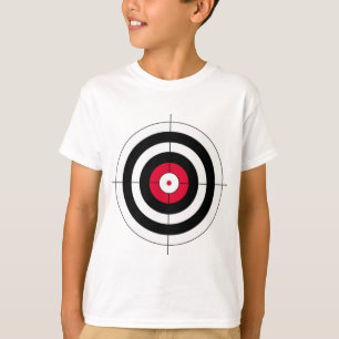Camiseta Blanco de la diana de los retículos