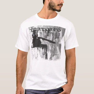 CAMISETA BLANCO DE LA INSIGNIA DEL TIRÓN DEL CAMIÓN