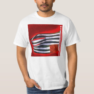 Camiseta blanco de la libertad