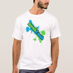 Camiseta Blanco de la mancha de NooBTooB