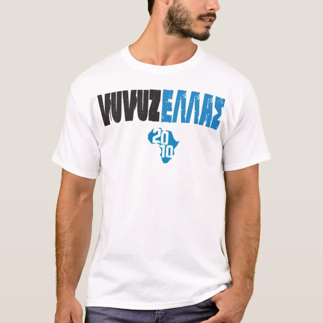 Camiseta Blanco de VUVUZELLAS (Anverso)