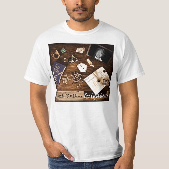 Camiseta Blanco del álbum (Anverso)