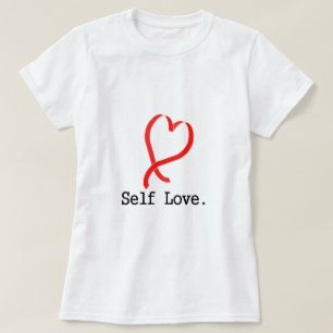 Camiseta Blanco del amor del uno mismo
