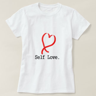 Camiseta Blanco del amor del uno mismo