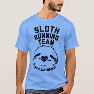 Camiseta blanco del equipo de ejecución lenta