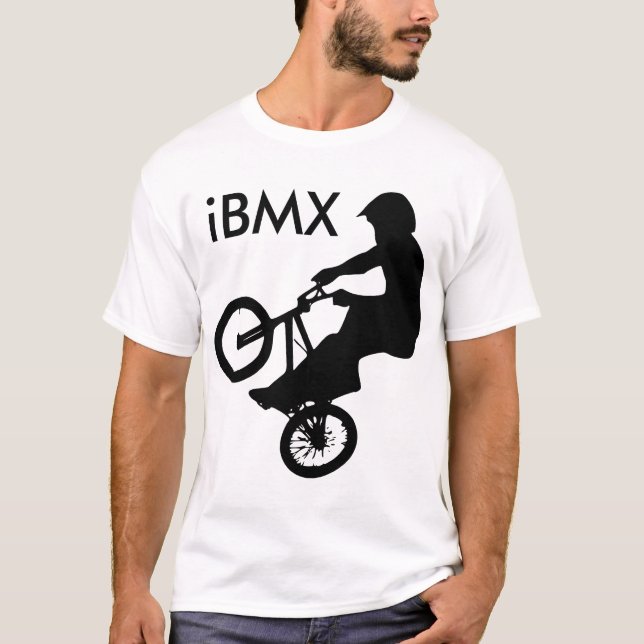 Camiseta blanco del iBMX (Anverso)