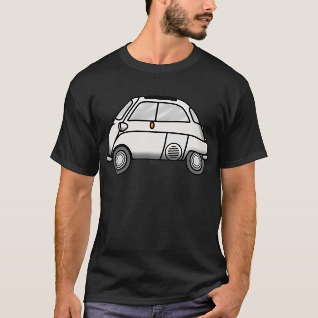 Camiseta blanco del isetta (Anverso)