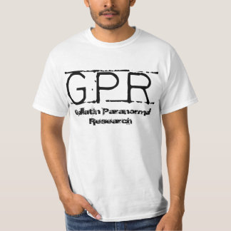 Camiseta Blanco del logotipo de GPR
