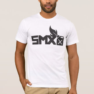 Camiseta Blanco del logotipo de SMX