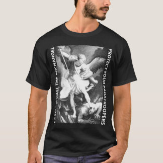 Camiseta Blanco del paracaidista de San Miguel