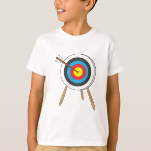 Camiseta Blanco del tiro al arco