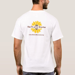Camiseta Blanco - El guerrero del 1% de 1%