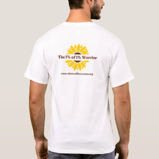Camiseta Blanco - El guerrero del 1% de 1%