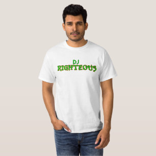 Camiseta Blanco honrado T de DJ