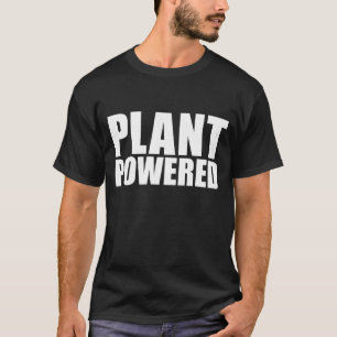 Camiseta Blanco intrépido simple accionado planta del