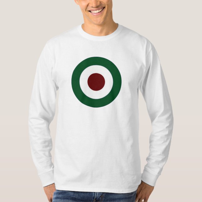 Camiseta Blanco italiana de la MOD (Anverso)