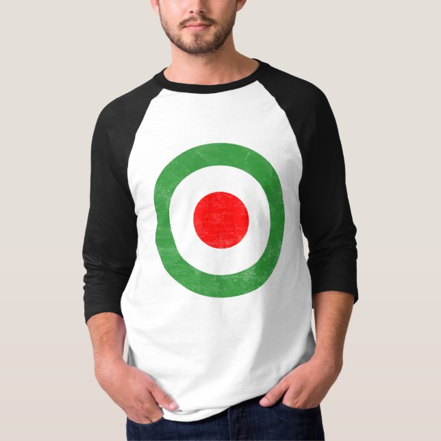 Camiseta Blanco italiana de la MOD (Anverso)