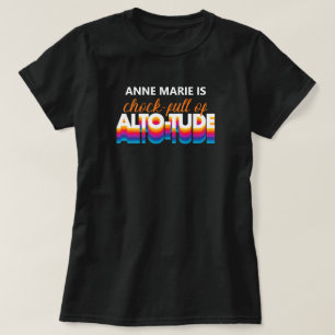 Camiseta Blanco Lleno de Alto-Tud