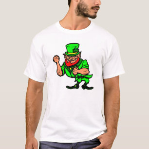 Camiseta Blanco que lucha al hombre irlandés