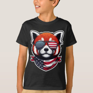 Camiseta Blanco Rojo & Carrocería Azul 4 De Julio Su