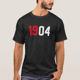 Camiseta Blanco Rojo de Benfica 1904