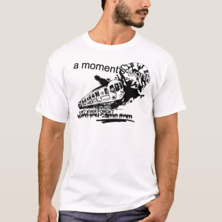 Camiseta Blanco superior T - logotipo del tren