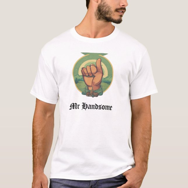 Camiseta "Blanco y brillante: Lo esencial de todos los días (Anverso)