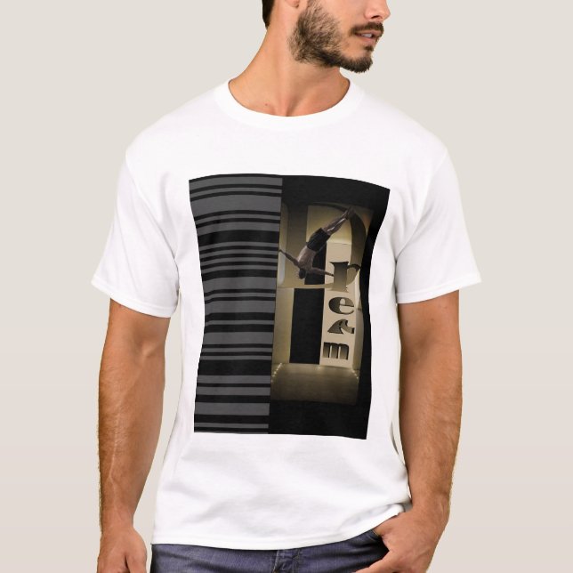 Camiseta blanco y negro (Anverso)