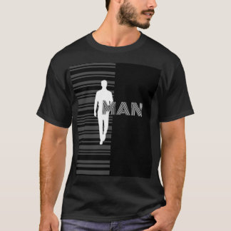 Camiseta blanco y negro