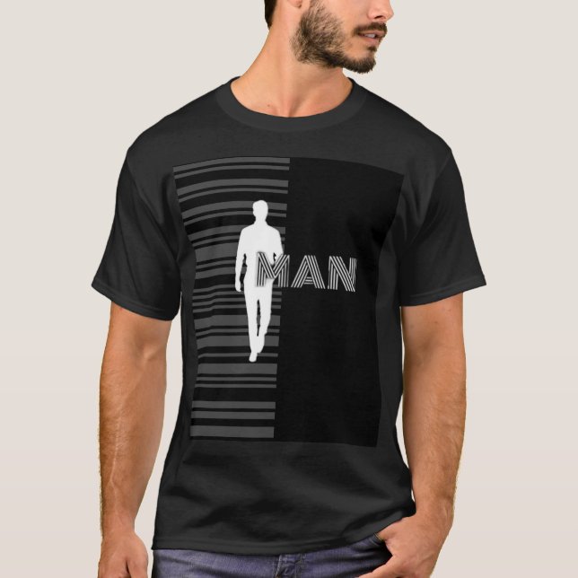 Camiseta blanco y negro (Anverso)