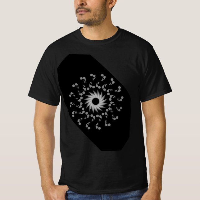 Camiseta blanco y negro (Anverso)