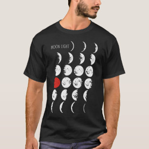 Camiseta Blanco y rojo del CLARO DE LUNA + sus ideas