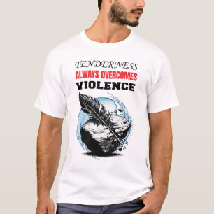 Camiseta Blancos hombres de poder suaves